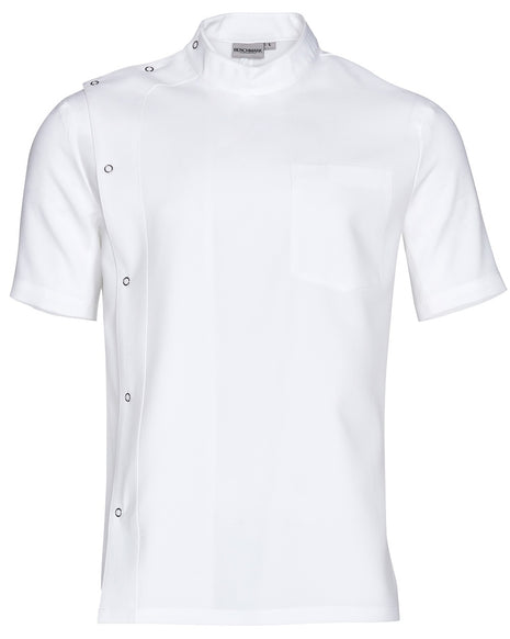 Mens Stud Front Short Sleeve Jacket (WS-M7636)