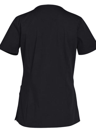 Womens Solid Colour Short Sleeve Scrub Top (WS-M7640)