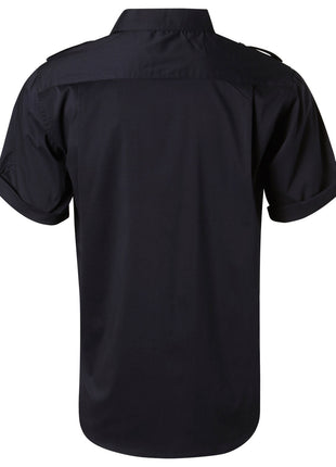 Mens Short Sleeve Military Shirt (WS-M7911)