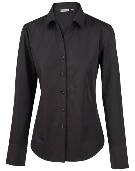Womens Nano Tech Long Sleeve Shirt (WS-M8002)