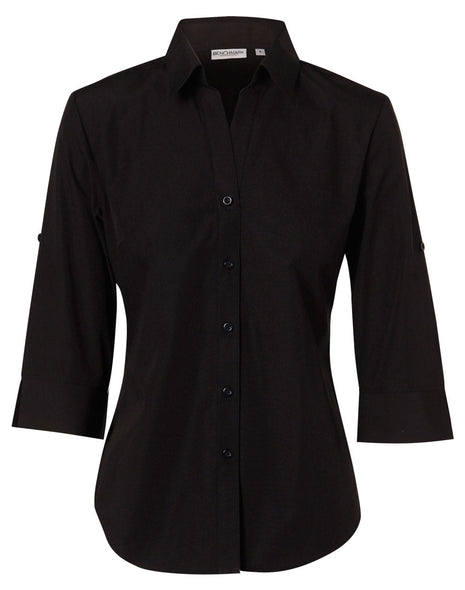 Womens Nano Tech 3/4 Sleeve Shirt (WS-M8003)
