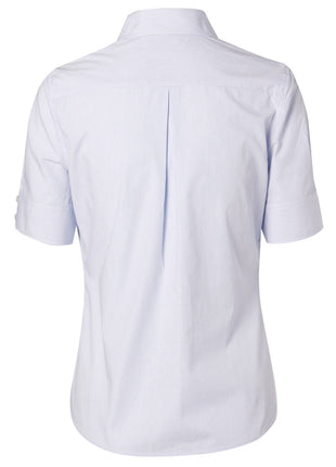 Womens Mini Check Short Sleeve Shirt (WS-M8360S)