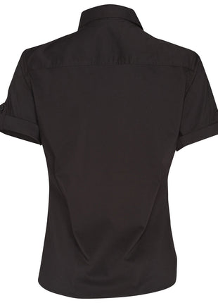 Womens Short Sleeve Military Shirt (WS-M8911)