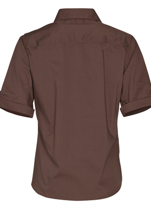 Womens Short Sleeve Military Shirt (WS-M8911)