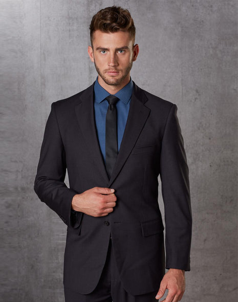 Mens Poly / Viscose Stretch Jacket (WS-M9130)