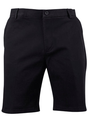 Mens Stretch Cotton Chino Shorts (WS-M9381)