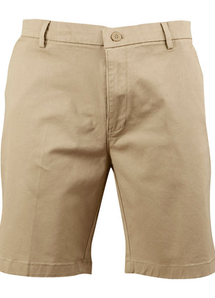 Mens Stretch Cotton Chino Shorts (WS-M9381)