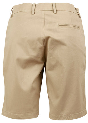 Womens Stretch Cotton Chino Shorts (WS-M9391)