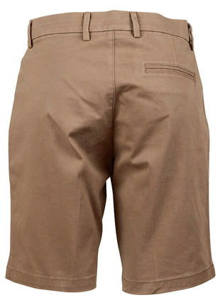 Womens Stretch Cotton Chino Shorts (WS-M9391)