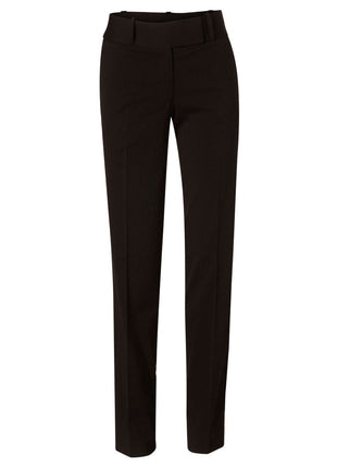 Womens Low Rise Pants In Poly / Viscose Stretch (WS-M9420)