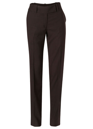 Womens Low Rise Pants In Poly / Viscose Stretch (WS-M9420)