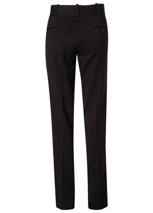 Womens Low Rise Pants In Poly / Viscose Stretch (WS-M9420)