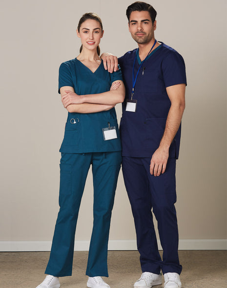 Womens Solid Colour Scrub Pants (WS-M9720)