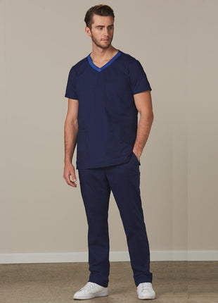 Mens Solid Colour Scrub Pants (WS-M9710)