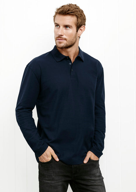 Crew Mens L/S Polo (BZ-P400ML)