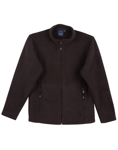 Mens Bonded Polar Fleece Full Zip Jacket (WS-PF07)