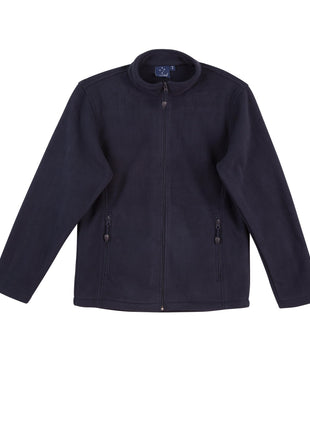 Mens Bonded Polar Fleece Full Zip Jacket (WS-PF07)