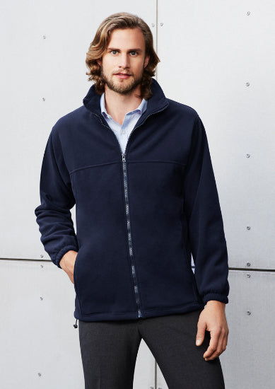 Mens Plain Micro Fleece Jacket (BZ-PF630)