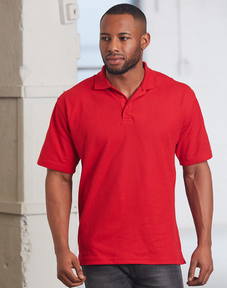 Unisex Poly / Cotton Pique Knit Short Sleeve Polo (WS-PS11)