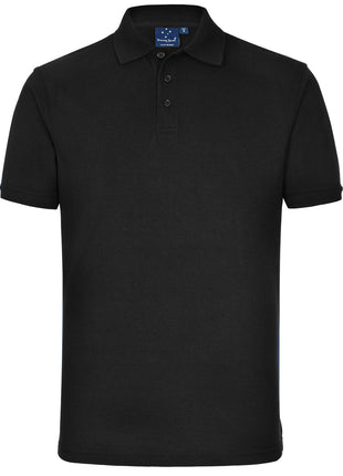 Mens Tight Pique Knit Short Sleeve Polo (WS-PS22)
