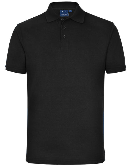Mens Tight Pique Knit Short Sleeve Polo (WS-PS22)