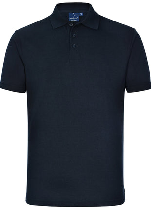 Mens Tight Pique Knit Short Sleeve Polo (WS-PS22)
