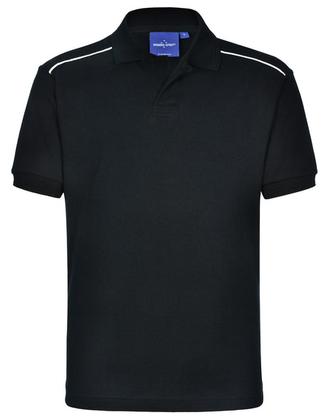 Mens Pure Cotton Contrast Piping (WS-PS25)