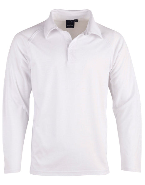 Kids Long Sleeve TrueDry® Mesh Knit Cricket (WS-PS29KL)