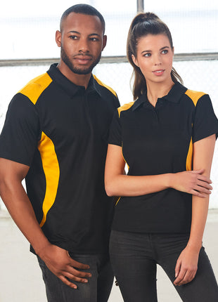 Mens TrueDry® Contrast Polo (WS-PS31-BL)