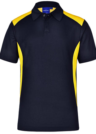 Mens TrueDry® Contrast Polo (WS-PS31-BL)
