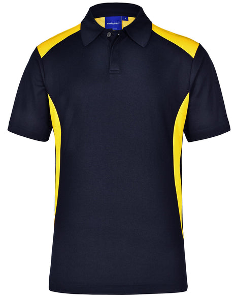 Mens TrueDry® Contrast Polo (WS-PS31-BL)