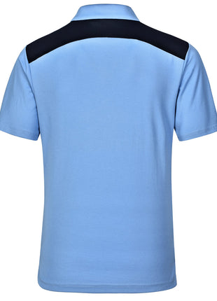 Mens TrueDry® Contrast Polo (WS-PS31-BL)