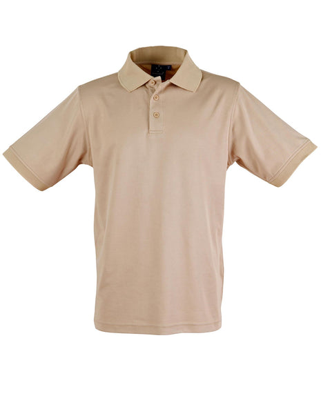 Mens Cotton Back TrueDry® Short Sleeve Polo (WS-PS33)