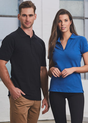 Mens Short Sleeve Pique Polo (WS-PS39)