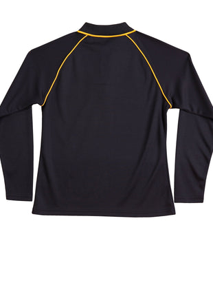Womens CoolDry® Raglan Long Sleeve Polo (WS-PS44)