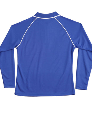 Womens CoolDry® Raglan Long Sleeve Polo (WS-PS44)