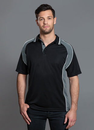 Mens Mini Waffle Coold Polo (WS-PS49)