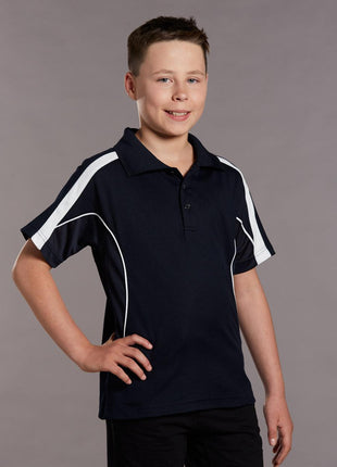 Kids Short Sleeve Polo TrueDry® (WS-PS53K-BL)