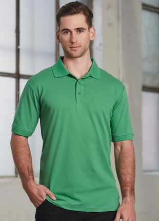 Mens Cotton Stretch Polo (WS-PS55)