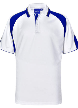 Kids CoolDry® Contrast Polo With Sleeve Panel (WS-PS61K)