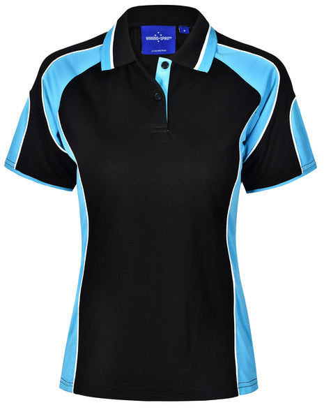 Womens CoolDry® Contrast Polo With Sleeve Panel (WS-PS62)