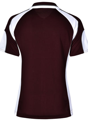 Womens CoolDry® Contrast Polo With Sleeve Panel (WS-PS62)