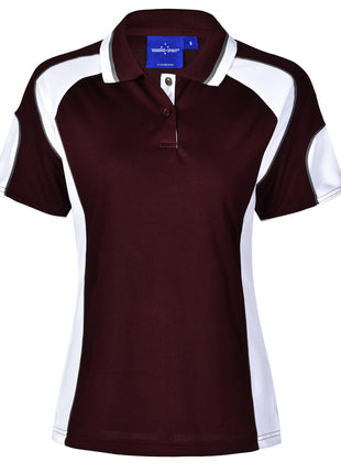 Womens CoolDry® Contrast Polo With Sleeve Panel (WS-PS62)