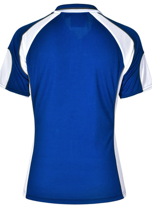 Womens CoolDry® Contrast Polo With Sleeve Panel (WS-PS62-BL)