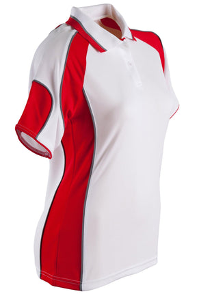 Womens CoolDry® Contrast Polo With Sleeve Panel (WS-PS62)