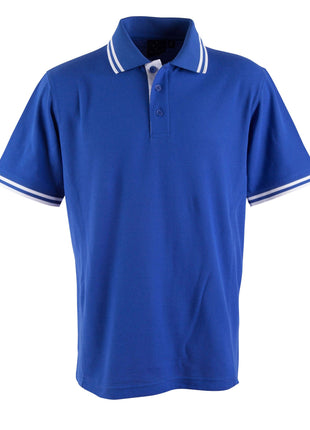 Mens TrueDry® Contrast Short Sleeve Polo (WS-PS65)