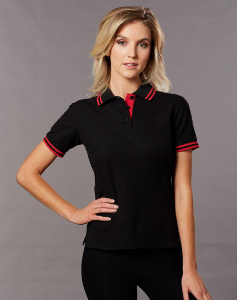 Womens TrueDry® Contrast Short Sleeve Polo (WS-PS66)