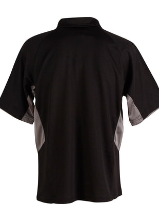 Mens Tri-Colour Short Sleeve Polo (WS-PS68)
