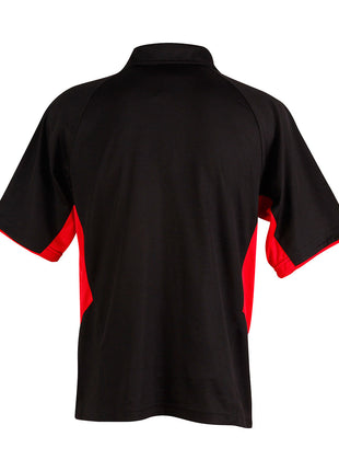 Mens Tri-Colour Short Sleeve Polo (WS-PS68)
