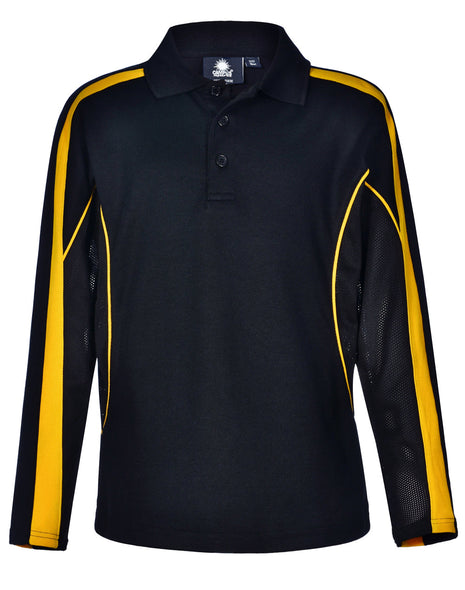 Kids TrueDry® Long Sleeve Polo (WS-PS69K)